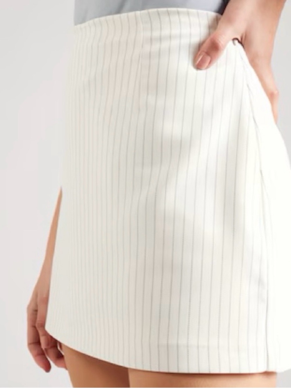 Abercrombie & Fitch Scarlett Striped White Mini Skirt Size XXS
